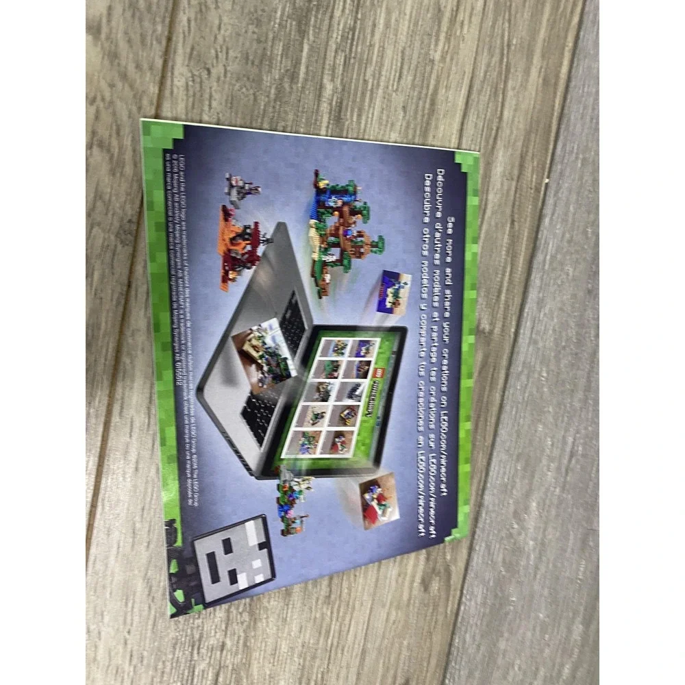 LEGO Minecraft 21126 The Wither Instruction Manual‎ Book 1 2016 Illustrated Set